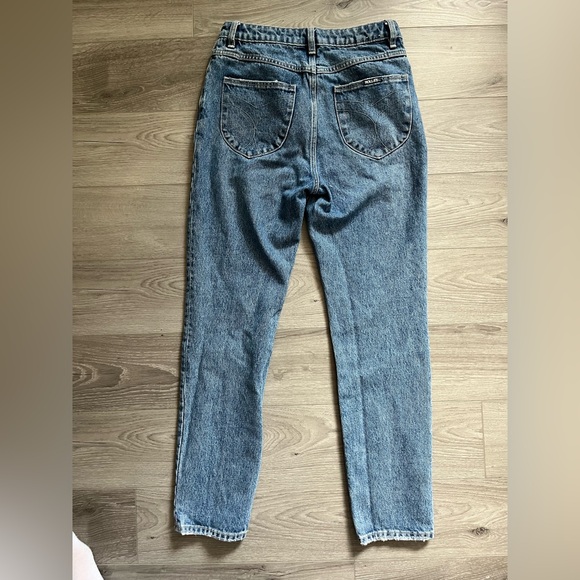 ROLLA'S High Rise Light Blue Mom Jeans - Picture 4 of 7